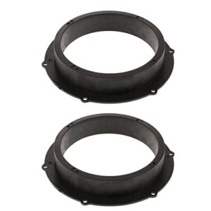 (set of 2) universal 2 inch depth car speaker spacer ring brackets replacement