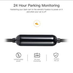 iZEEKER 11.5ft Mini USB Hardwire Kit for Dash Cam, Widely Compatible with 11.5V-40V Car Dashcam Charger Pord Like iZEEKER G100 Dash Camera and Other Mini USB Charging Port Car Camera