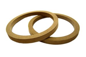 audiopipe ring8gr nippon 8 mdf speaker ring with bevel