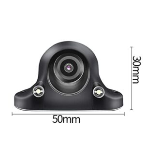 Car HD Blind Spot Side View Camera, Reverse Camera, Front/Side View Camera with Auto-dimming LEDs, NO Drilling, Mirror/Non-Mirror Image Adjustable Easy Installation