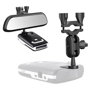 sdsaczmu radar detector mount,rearview mirror stem radar detector mount,for escort max, max2, max360 radar (not compatible with max360c & max3, not applicable to radar mount with magnetic connection)