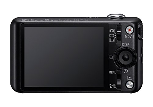 Sony DSC-WX80/B 16.2 MP Digital Camera with 2.7-Inch LCD (Black) (OLD MODEL)