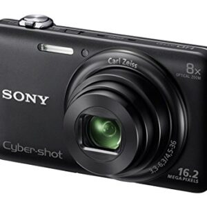 Sony DSC-WX80/B 16.2 MP Digital Camera with 2.7-Inch LCD (Black) (OLD MODEL)