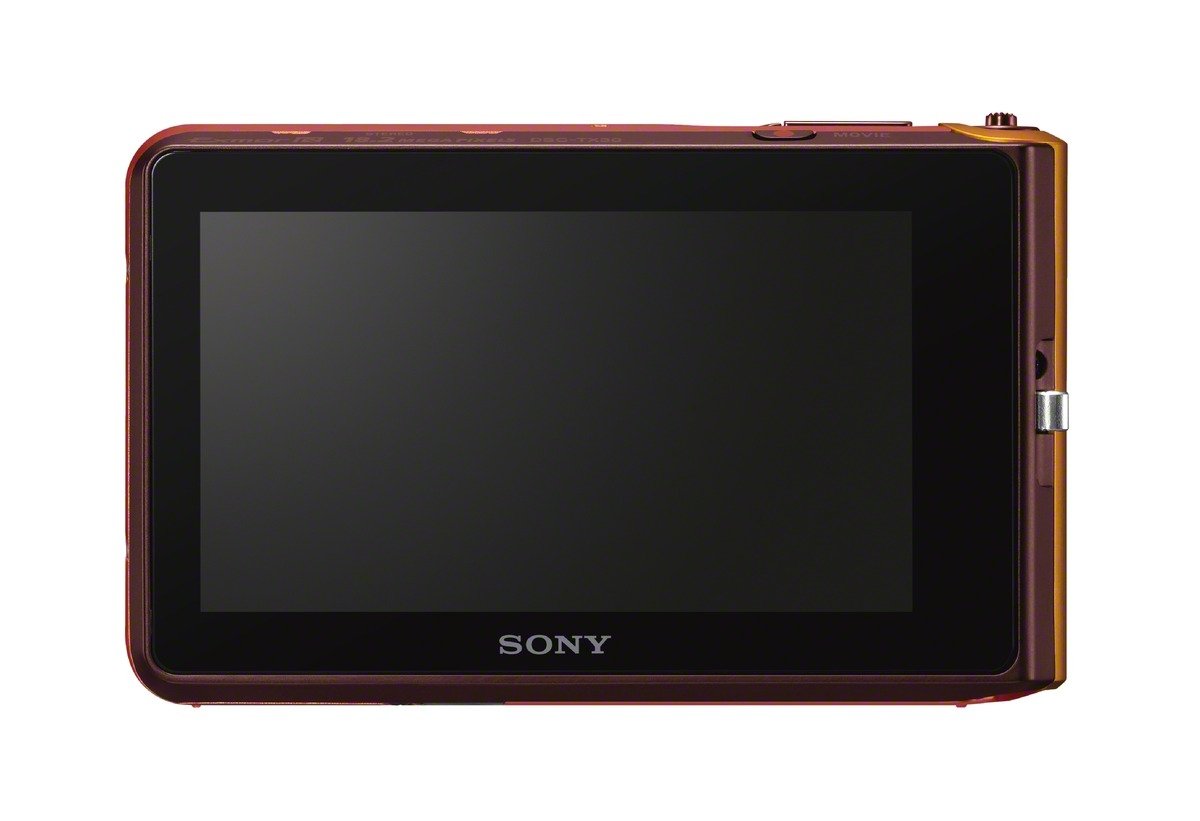 Sony DSC-TX30/D 18 MP Digital Camera with 5x Optical Image Stabilized Zoom and 3.3-Inch OLED (Orange)