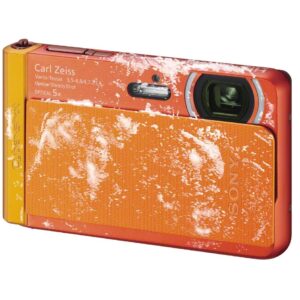 Sony DSC-TX30/D 18 MP Digital Camera with 5x Optical Image Stabilized Zoom and 3.3-Inch OLED (Orange)