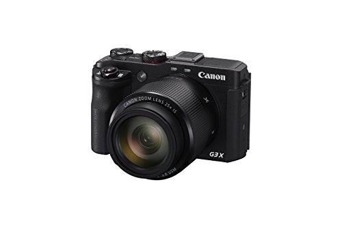 Canon PowerShot G3 X Digital Camera w/ 1-Inch Sensor and 25x Optical Zoom - Wi-Fi & NFC Enabled (Black)