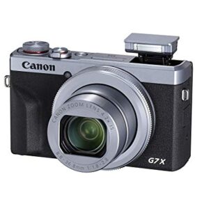 Canon PowerShot Digital Camera [G7 X Mark III] with Wi-Fi & NFC, LCD Screen and 4K Video - Silver (Renewed)