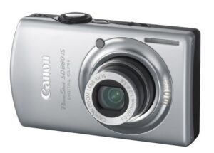 canon powershot sd880is 10mp digital camera with 4x wide angle optical image stabilized zoom (silver)
