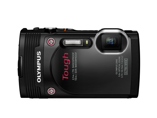 Olympus Stylus TG-850 IHS 16 MP Digital Camera (Black)