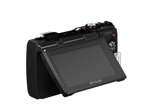 Olympus Stylus TG-850 IHS 16 MP Digital Camera (Black)