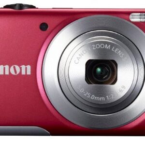 Canon 8255B001 16.0 Megapixel Powershot(R) A2500 Digital Camera (Red) 6.20In. X 4.90In. X 2.20In.