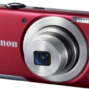 Canon 8255B001 16.0 Megapixel Powershot(R) A2500 Digital Camera (Red) 6.20In. X 4.90In. X 2.20In.