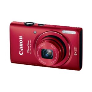 Canon PowerShot ELPH 130 IS 16.0 MP Digital Camera with 8x Optical Zoom 28mm Wide-Angle Lens and 720p HD Video Recording (Red) (Discontinued by Manufacturer)