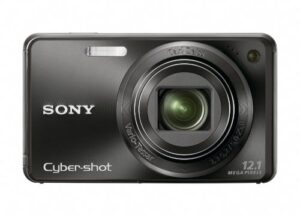 sony cyber-shot dsc-w290 12.1 mp digital camera with 5x optical zoom and super steady shot image stabilization (black) (discontinued by manufacturer)