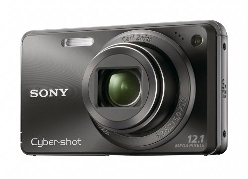 Sony Cyber-shot DSC-W290 12.1 MP Digital Camera with 5x Optical Zoom and Super Steady Shot Image Stabilization (Black) (Discontinued by Manufacturer)