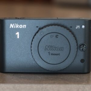 Nikon 1 J1 10.1 MP HD Digital Camera Body Only (Black)