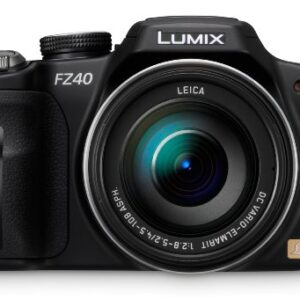 Panasonic Lumix DMC-FZ40 14.1 MP Digital Camera with 24x Optical Image Stabilized Zoom and 3.0-Inch LCD - Black (Discontinued by Manufacturer)