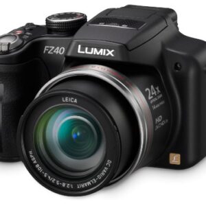 Panasonic Lumix DMC-FZ40 14.1 MP Digital Camera with 24x Optical Image Stabilized Zoom and 3.0-Inch LCD - Black (Discontinued by Manufacturer)