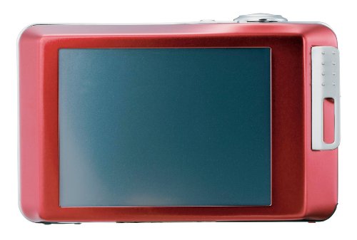 GE E1250TW-RD 12MP Digital Camera with 5X Optical Zoom and 3.0 Inch LCD with Auto Brightness - Red