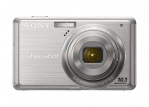 sony cybershot dsc-s950 10mp digital camera with 4x optical zoom with super steady shot image stabilization (silver)