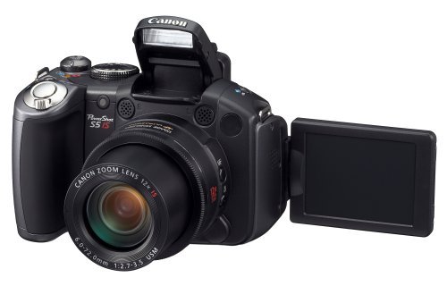 Canon PowerShot Pro Series S5 IS 8.0MP Digital Camera with 12x Optical Image Stabilized Zoom (OLD MODEL)