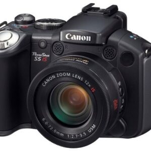 Canon PowerShot Pro Series S5 IS 8.0MP Digital Camera with 12x Optical Image Stabilized Zoom (OLD MODEL)