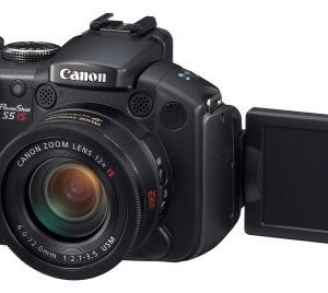 Canon PowerShot Pro Series S5 IS 8.0MP Digital Camera with 12x Optical Image Stabilized Zoom (OLD MODEL)