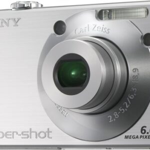 Sony Cybershot DSCW50 6MP Digital Camera with 3x Optical Zoom