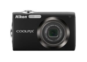 nikon coolpix s3000 12.0mp digital camera with 4x optical vibration reduction (vr) zoom and 2.7-inch lcd (black)