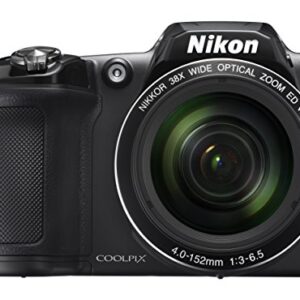 Nikon COOLPIX L840 Digital Camera with 38x Optical Zoom and Built-In Wi-Fi (Black)