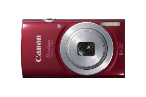 Canon PowerShot ELPH135 Digital Camera (Red)