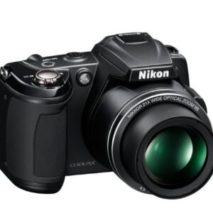 Nikon COOLPIX L120 14.1 MP Digital Camera with 21x NIKKOR Wide-Angle Optical Zoom Lens and 3-Inch LCD (Black) (OLD MODEL)