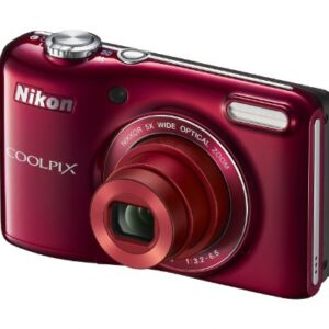 Nikon COOLPIX L28 20.1 MP Digital Camera with 5x Zoom Lens and 3" LCD (Red) (OLD MODEL)