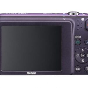 Nikon COOLPIX S3500 20.1 MP Digital Camera with 7x Zoom (Purple) (OLD MODEL)