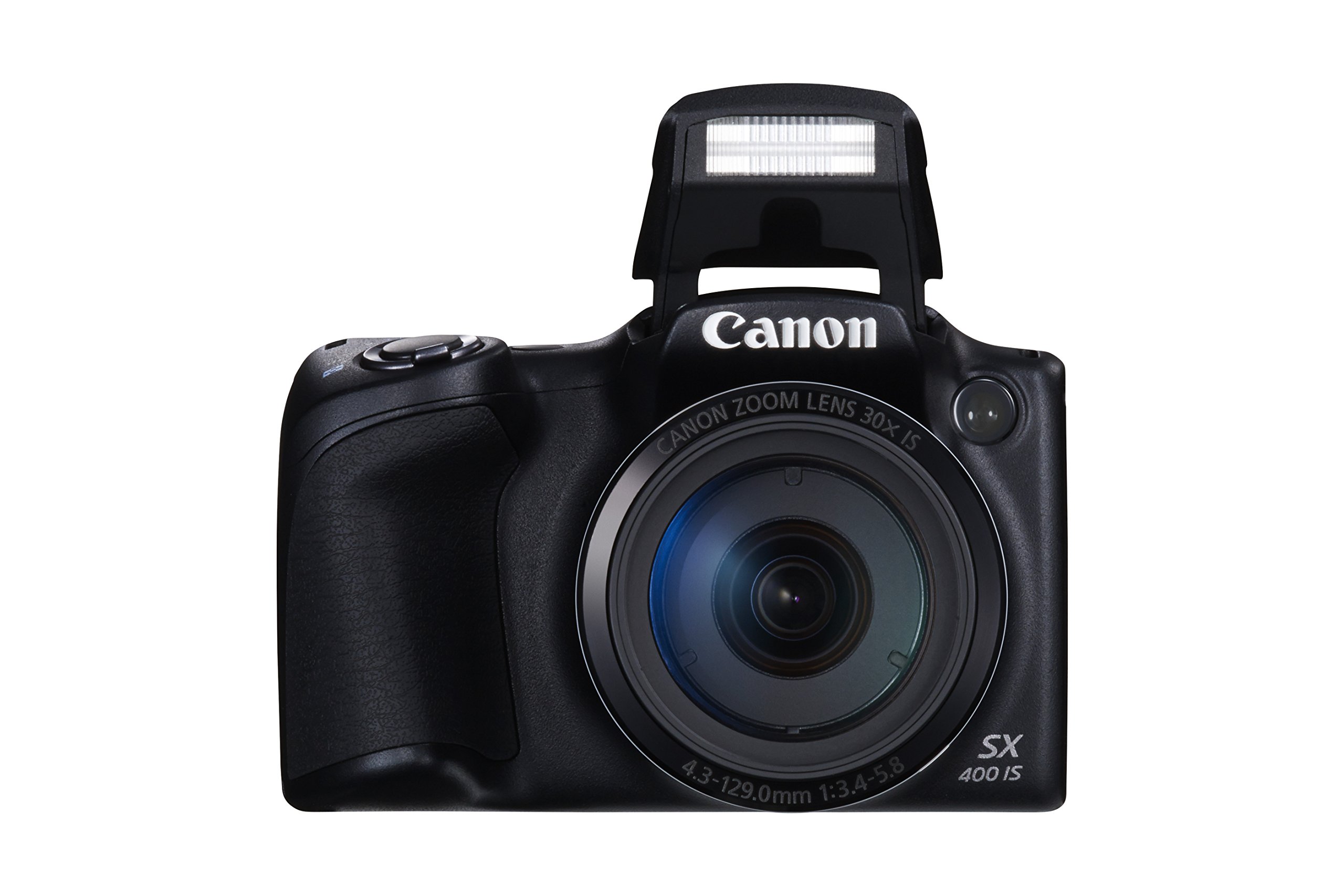 Canon Powershot SX400 is 16.0 MP Digital Camera with 30x Optical Zoom and 720p HD Video (Black)