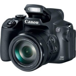 Canon PowerShot SX70 HS Digital Camera (3071C001) - with 32GB Memory Card, Bag, Cleaning Kit, and More