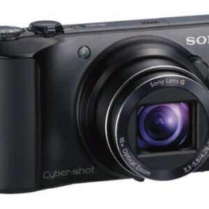 Sony Cyber-shot DSC-H90 16.1 MP Digital Camera with 16x Optical Zoom and 3.0-inch LCD (Black) (2012 Model)