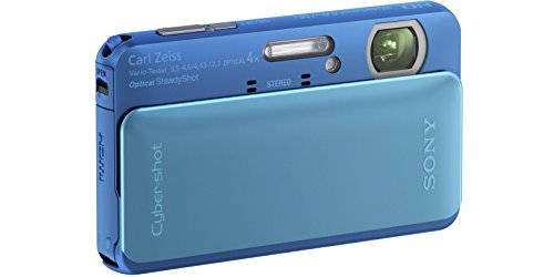 Sony Cyber-shot DSC-TX20 16.2 MP Exmor R CMOS Digital Camera with 4x Optical Zoom and 3.0-inch LCD (Blue) (2012 Model)