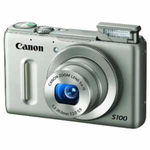 Canon PowerShot S100 12.1 MP Digital Camera with 5x Wide Angle Optical Image Stabilized Zoom (Silver)