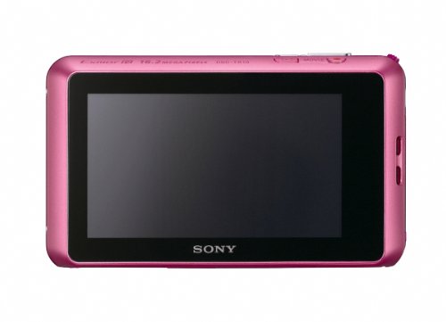 Sony Cyber-Shot DSC-TX10 16.2 MP Waterproof Digital Still Camera with Exmor R CMOS Sensor, 3D Sweep Panorama, and Full HD 1080/60i Video (Pink)