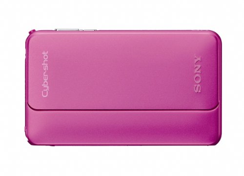 Sony Cyber-Shot DSC-TX10 16.2 MP Waterproof Digital Still Camera with Exmor R CMOS Sensor, 3D Sweep Panorama, and Full HD 1080/60i Video (Pink)