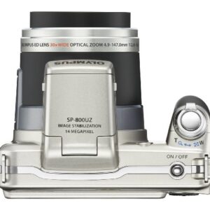 Olympus SP-800UZ 14MP Digital Camera with 30x Wide Angle Dual Image Stabilized Zoom and 3.0 inch LCD (Old Model),Black