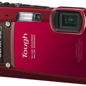 Olympus TG-820 12MP Shock/Water/Freeze-Proof Camera-Red (Old Model)