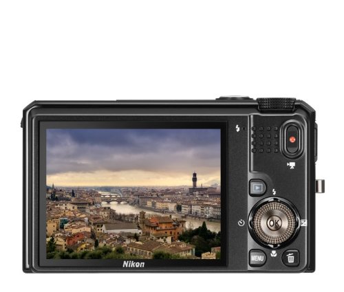 Nikon COOLPIX S9100 12.1 MP CMOS Digital Camera with 18x NIKKOR ED Wide-Angle Optical Zoom Lens and Full HD 1080p Video (Black) (OLD MODEL)