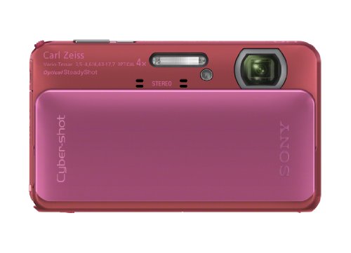 Sony Cyber-shot DSC-TX20 16.2 MP Exmor R CMOS Digital Camera with 4x Optical Zoom and 3.0-inch LCD (Pink) (2012 Model)