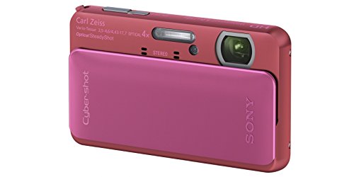 Sony Cyber-shot DSC-TX20 16.2 MP Exmor R CMOS Digital Camera with 4x Optical Zoom and 3.0-inch LCD (Pink) (2012 Model)