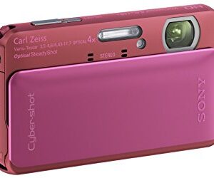 Sony Cyber-shot DSC-TX20 16.2 MP Exmor R CMOS Digital Camera with 4x Optical Zoom and 3.0-inch LCD (Pink) (2012 Model)