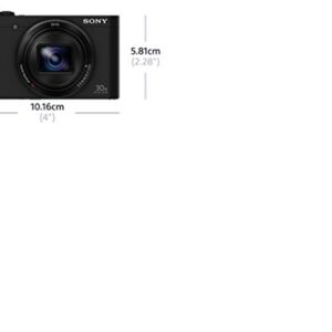 Sony DSCWX500/B Digital Camera with 3-Inch LCD (Black)