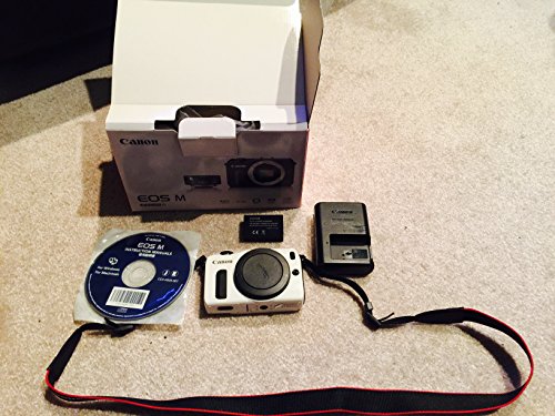 Canon EOS M Compact System Camera - Body Only (White)