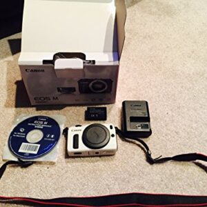 Canon EOS M Compact System Camera - Body Only (White)